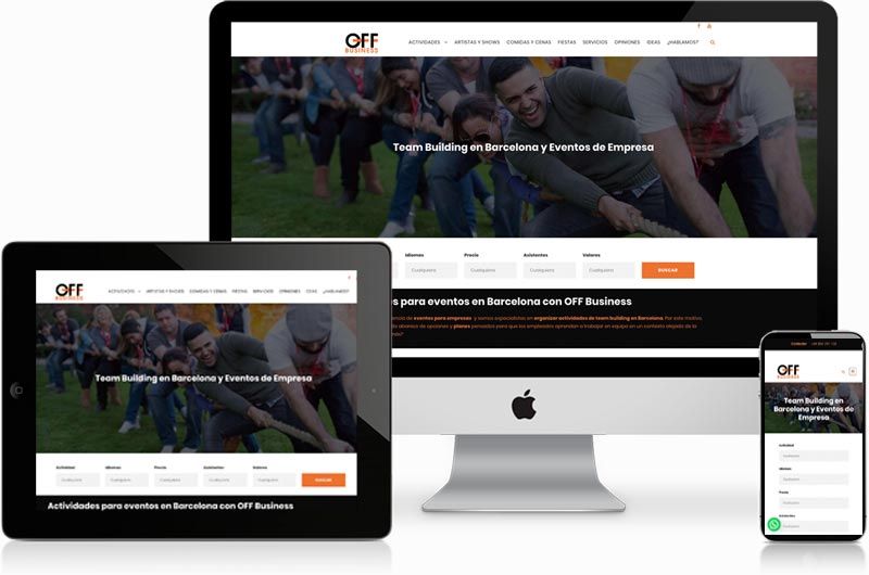 diseno-web-team-building