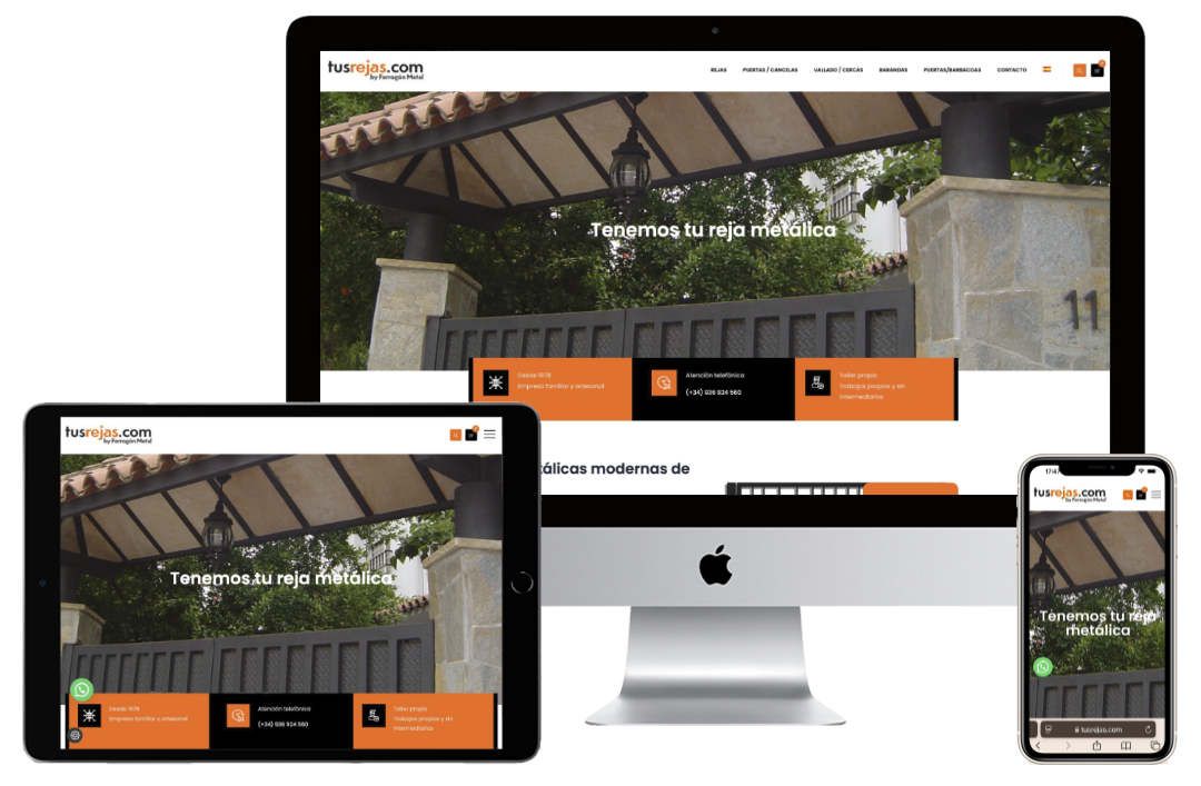 Diseño de tienda online con productos variables y tamaños Diseño de tienda online con productos variables y tamaños