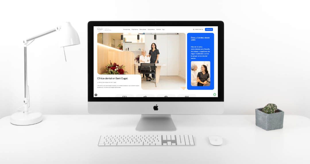 Diseño web para clínica dental