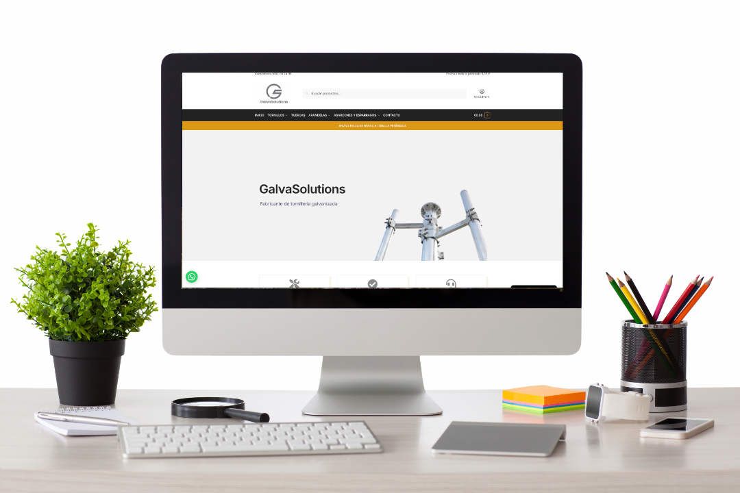 Diseño de tienda online para tornillerías Diseño de tienda online para tornillerías