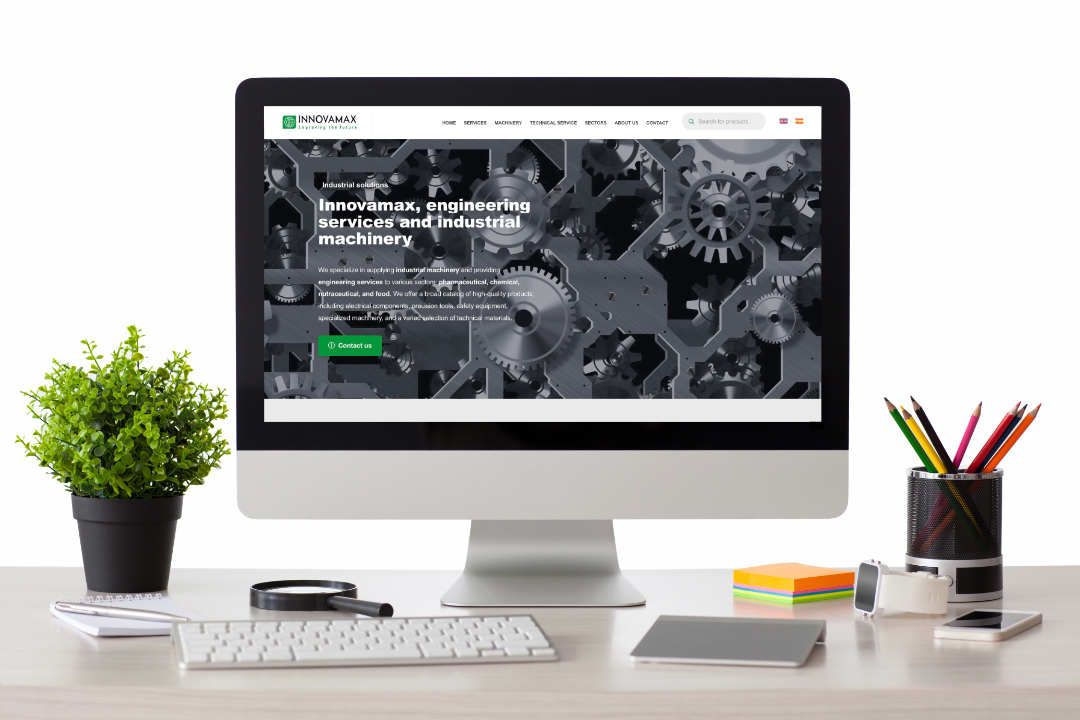 Diseño web empresa de ingeniería industrial Diseño web empresa de ingeniería industrial