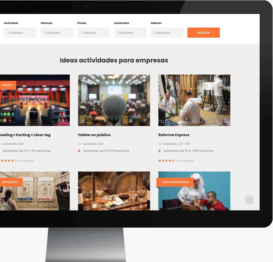 precios de tiendas online Ejemplo de catálogo y tienda online para empresas en WordPress