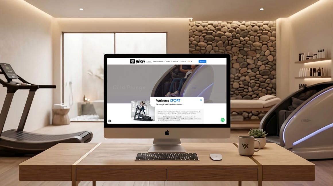 Wellness Xport Página web de Wellness Xport